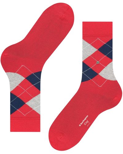 Burlington King Socks - Red