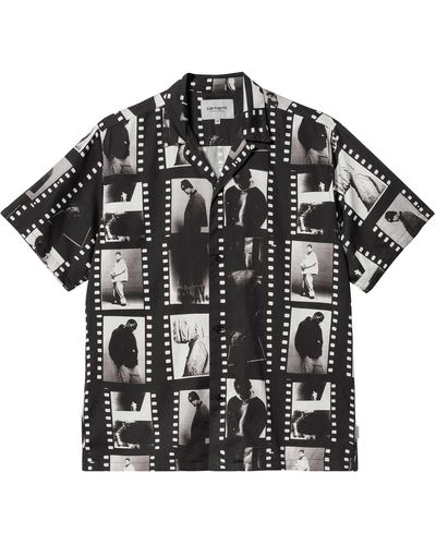 Carhartt Short Sleeve Photo Strip Shirt - Black