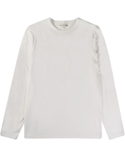 Merz B. Schwanen 1950s Long Sleeve T Shirt - White
