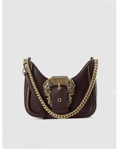 Versace 'couture' Shoulder Bag - Brown