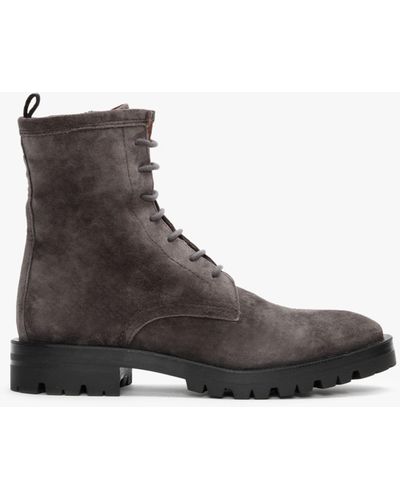 Alpe grey hotsell suede boots