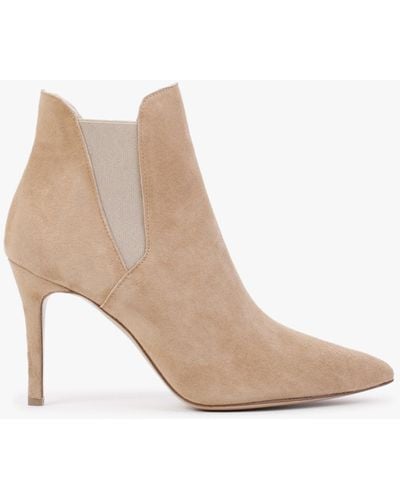 Daniel Adril Beige Suede Ankle Boots - Natural