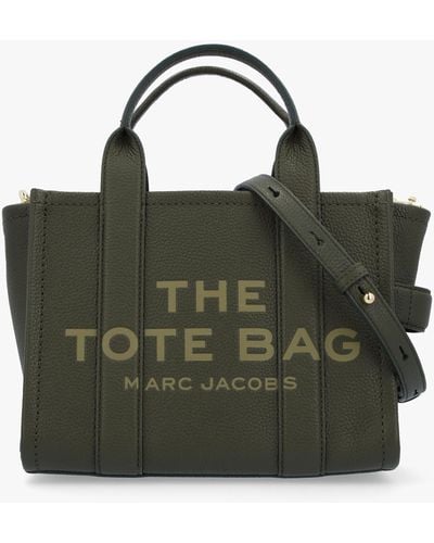 Marc Jacobs The Leather Small Forest Tote Bag - Green
