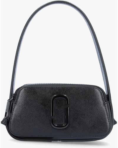 Marc Jacobs The Slingshot Black Leather Shoulder Bag