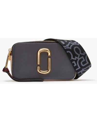 Marc Jacobs The Snapshot Shadow Multi Leather Camera Bag - Black