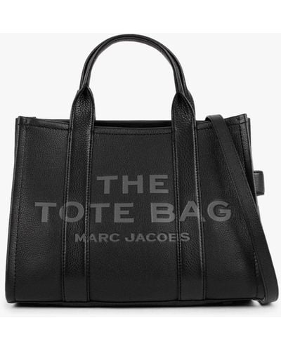 Marc Jacobs 'the Leather Small Tote Bag' - Black