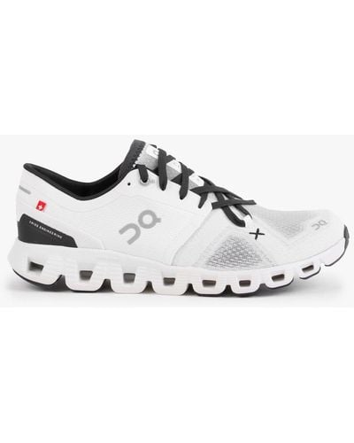 On Shoes Cloud X3 White & Black Trainers - Multicolour