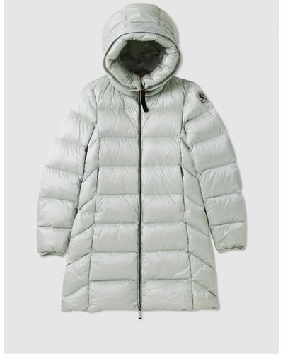 Parajumpers S Marion Glossy Down Puffer Coat - Gray