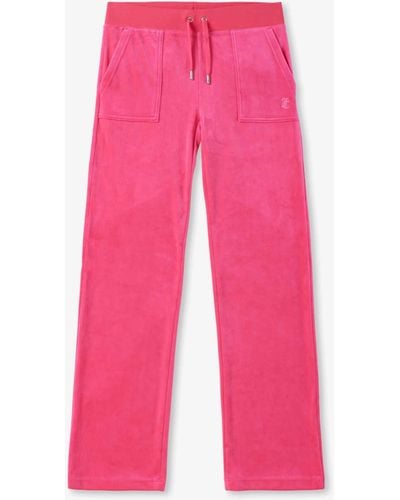 Juicy Couture Del Ray Classic Pocket Pink Glo Lounge Pants