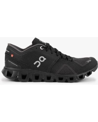 On Shoes Cloud X Black Asphalt Trainers
