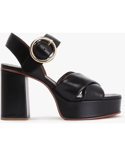 See By Chloé Lyna Platform Heels - Black