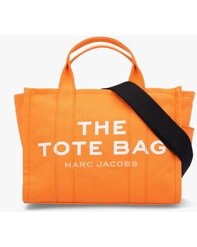 Marc Jacobs The Canvas Medium Tangerine Tote Bag - Orange