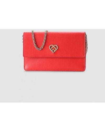Furla S My Joy Mini Shoulder Bag - Red