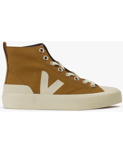 Veja Wata Ii Hightop Ripstock Sneakers - Brown