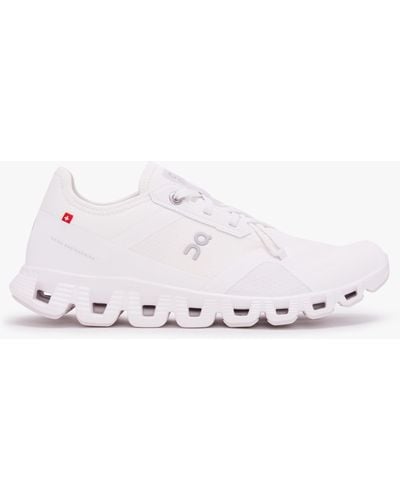 On Shoes Cloud X 3 Ad Undyed White White Sneakers