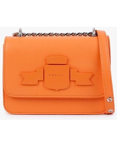 Replay Phoenix & Frida Seal Icon Orange Cross-body Bag