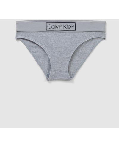 Calvin Klein Ck Underwear Reimagined Heritage Bikini Briefs - Gray