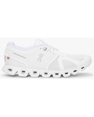 On Shoes Cloud 5 Ice White Trainers