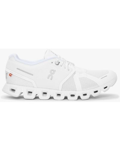 On Shoes Cloud 5 Ice White Sneakers