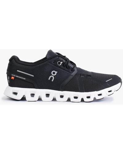 On Shoes Cloud 5 Black White Sneakers