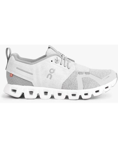 On Shoes Cloud 5 Terry Glacier Lunar Trainers - Grey