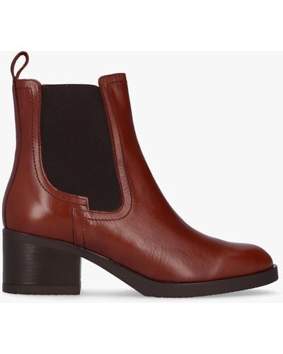Wonders Yani Brown Leather Chelsea Boots