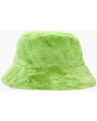 Oakwood Bobland Green Faux Fur Bucket Hat