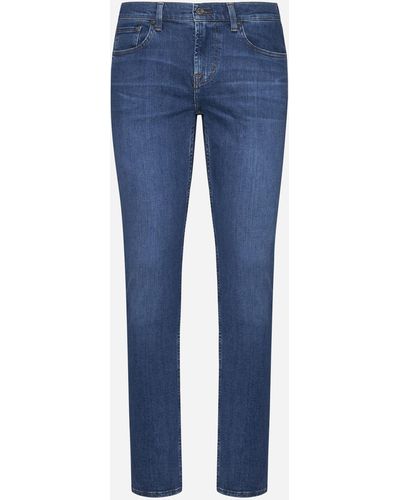 7 For All Mankind Slimmy Tapered Stretch Tek Connected Jeans - Blue