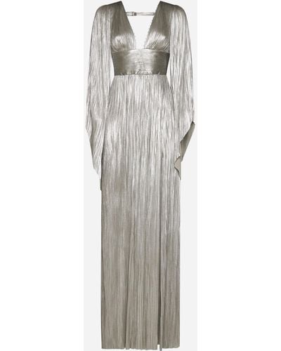 Maria Lucia Hohan Harlow Silk Long Dress - White