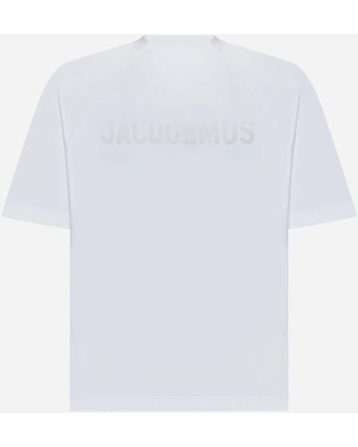Jacquemus Typo Cotton T-shirt - White