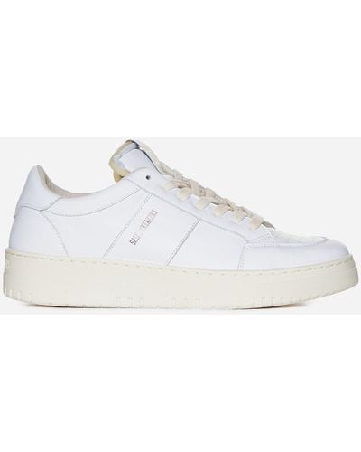 SAINT SNEAKERS Golf W Leather Sneakers - White
