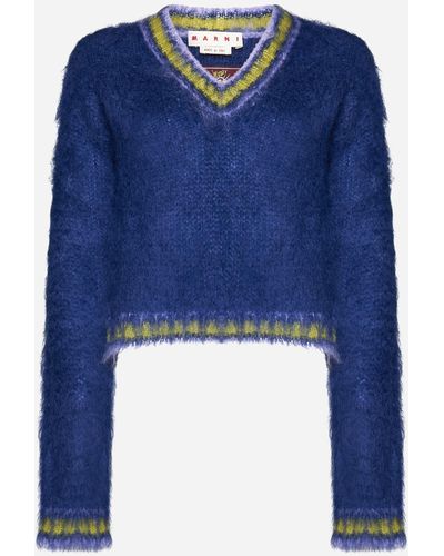 Marni Mohair Sweater - Blue