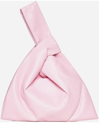 Nanushka Jen Vegan Leather Bag - Pink