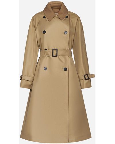 Weekend by Maxmara Daphne Cotton-blend Trench Coat - Natural