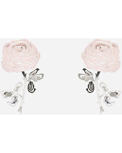 Y. Project Rose Earrings - Natural