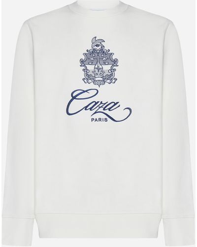 Casablancabrand Embleme De Caza Cotton Sweatshirt - White