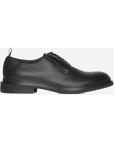 Officine Creative Major 001 Leather Derby Shoes - Black