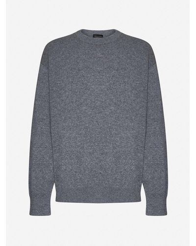 Roberto Collina Wool And Cashmere Jumper - Grey