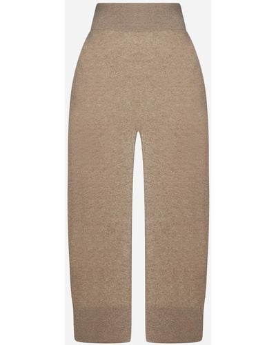 Stella McCartney Cashmere Knit Skirt - Natural