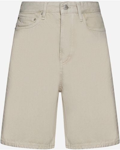 Studio Nicholson Bode Denim Shorts - White