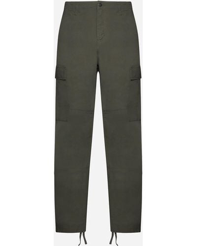 Carhartt Cotton Cargo Trousers - Green