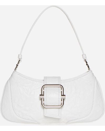 OSOI Brocle Small Leather Bag - White