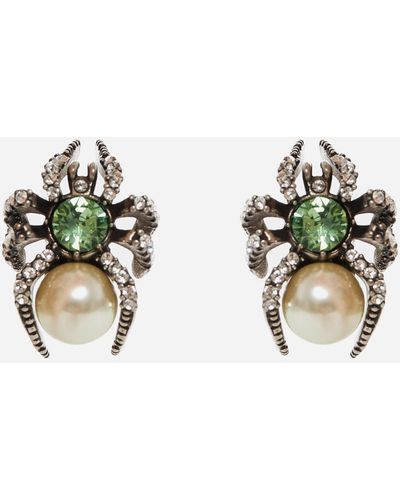 Marni Spider Earrings - Metallic