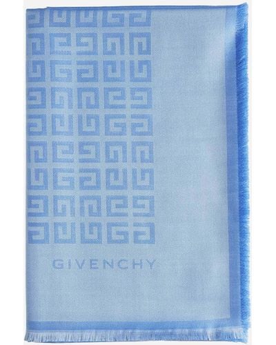 Givenchy Silk Scarfs - Blue