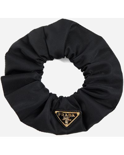 Prada Re-nylon Scrunchie - Black