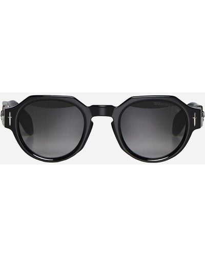 Cutler and Gross The Great Frog Diamond I Sunglasses - Black
