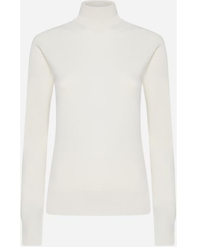 Bottega Veneta Yellow Viscose Turtleneck