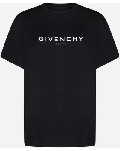 Givenchy Logo Cotton T-shirt - Black