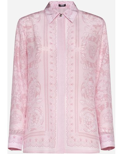 Versace Shirts - Pink