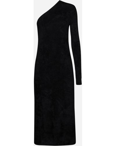 Filippa K Viscose-blend One-shoulder Dress - Black